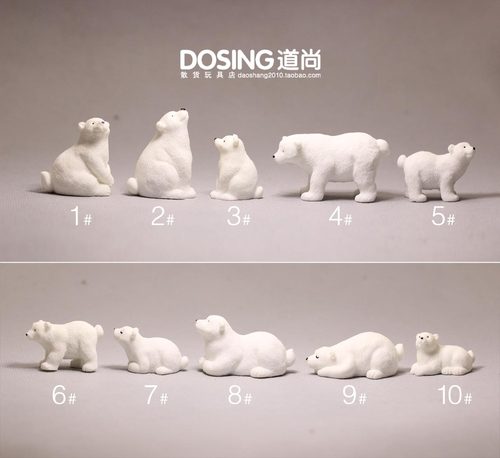 树脂手办玩偶模型摆件小动物