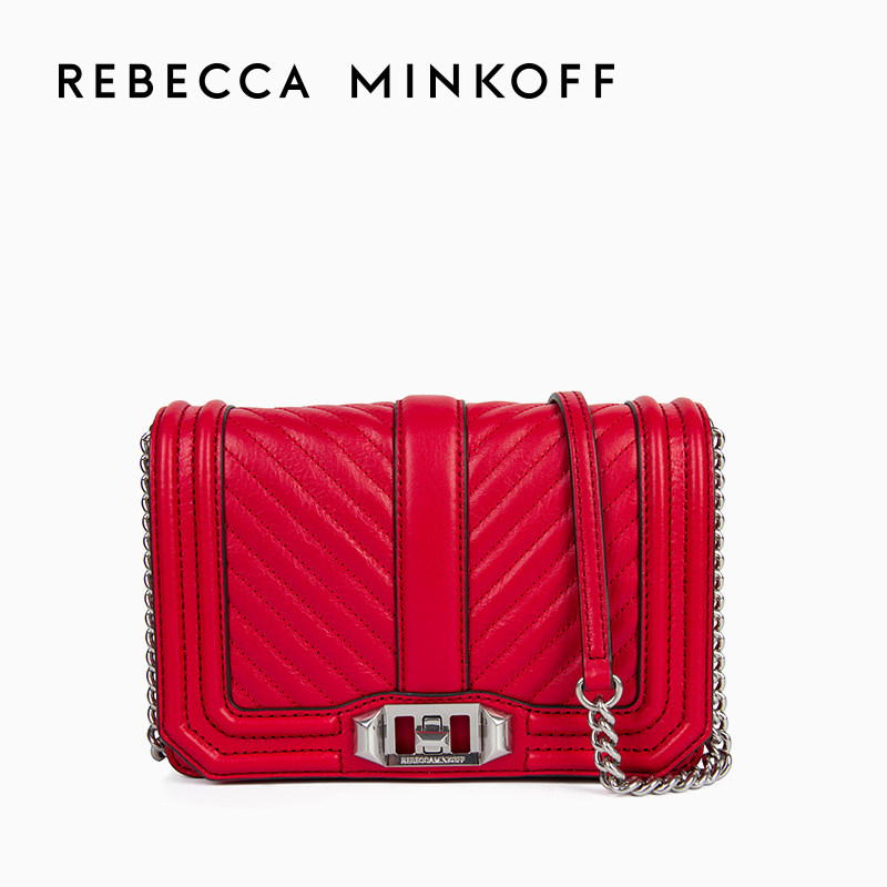 Rebecca Minkoff新款牛皮CHEVRON QUILTED LOVE单肩斜跨女包小号在类目 箱包皮具/热销女包/男包, 女士包袋中 - 来自Buy2taobao.com提供专业的淘宝代购服务