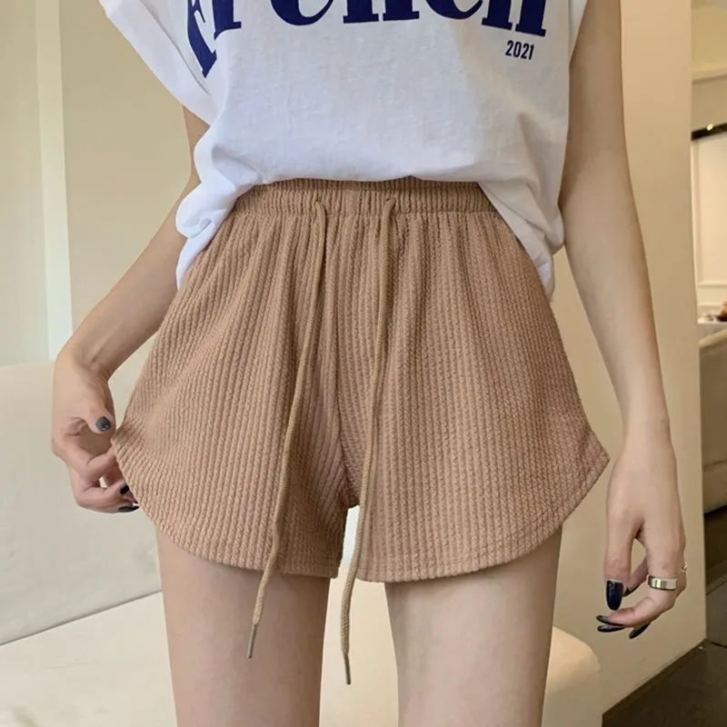 夏季韩版学生高腰宽松显瘦休闲运动短裤阔腿热裤子ins潮百搭女装