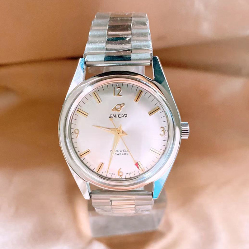 瑞士手表手动机械表老英哥上发条老款库存表怀旧款老年人父亲