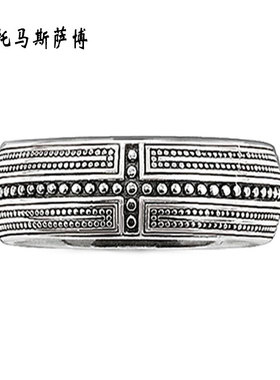 托马斯萨博永恒纯银戒指送男友