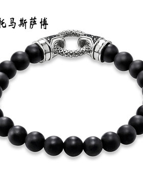 托马斯萨博银色朋克风男士首饰品