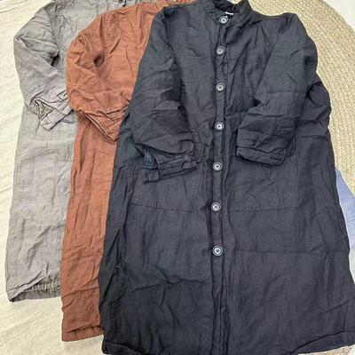 做旧长款棉服花社复古宽松棉