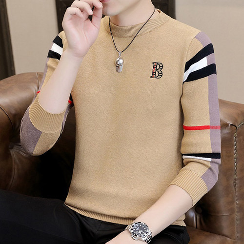 牧外套头圆领绣花加绒