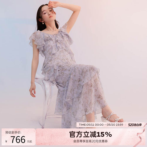 【抢先发售】RANDA 26夏季新款交叉细带设计婚礼凉鞋拖鞋 DS37299