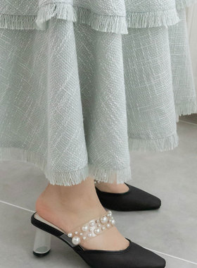 【年中清仓】RANDA特惠断码断色单鞋穆勒乐福日系休闲通勤便鞋女