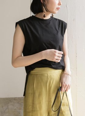 RANDA 法式袖子剪裁和缝制T恤上衣 BT01583