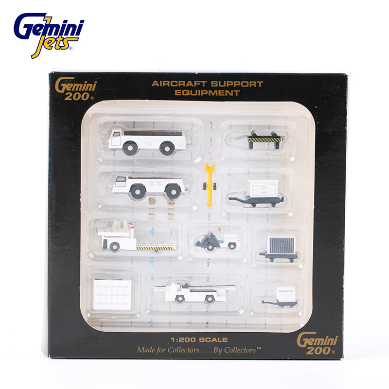 GeminiJets 1/200 机场立体模型配件 地面支援车 (GSE) 套装 塑料 玩具/童车/益智/积木/模型 飞机模型 原图主图