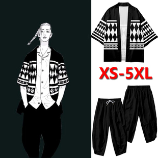 大码T恤羽织 龙宫寺坚cos 动漫重生之道 东京卍复仇者 防晒薄外套