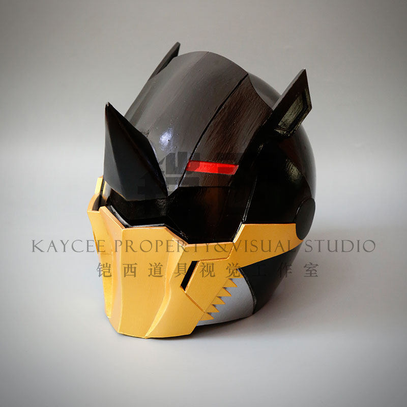 兽王战队动物战队第六人犀牛金头盔铠甲cosplay道具定做定制 定金