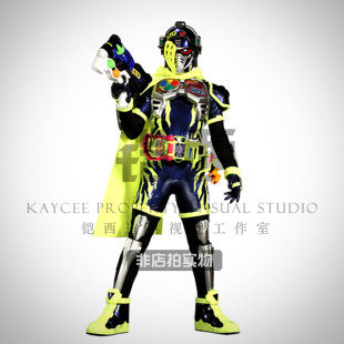 假面骑士Snipe 定做定制 LV2真人皮套铠甲头盔武器cosplay道具