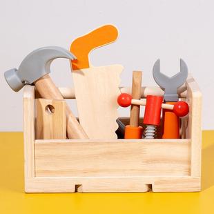 螺母早教益智力男孩工具箱玩具 儿童仿真修理拧螺丝钉动手组装