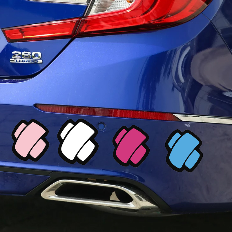 补丁遮挡划痕搞笑油箱贴纸