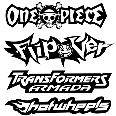 创意文字引擎盖刮痕装饰汽车贴纸