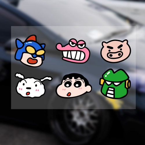 汽车贴纸遮盖划痕防水不伤原车漆