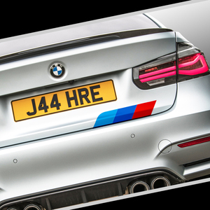 汽车贴纸 宝马三色反光贴个性划痕遮挡车贴 车身贴纸创意改装车贴