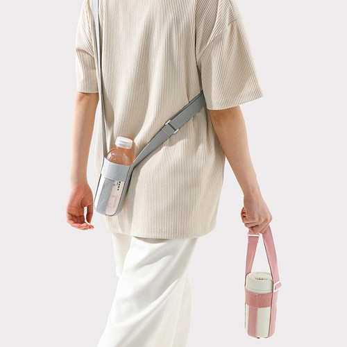 便携饮料瓶背带外出保温杯水杯套