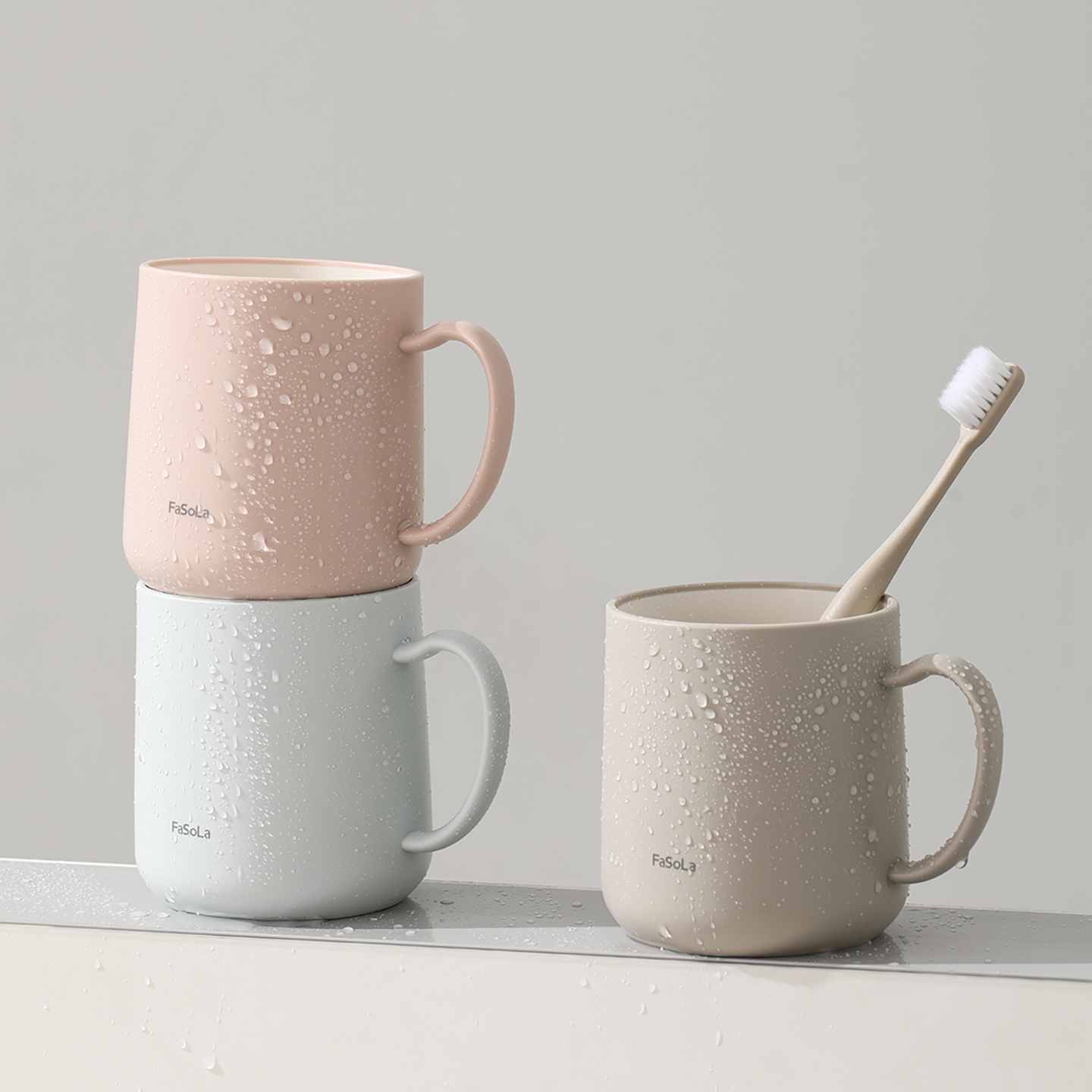 洗漱杯漱口牙杯抗菌防霉不留水垢