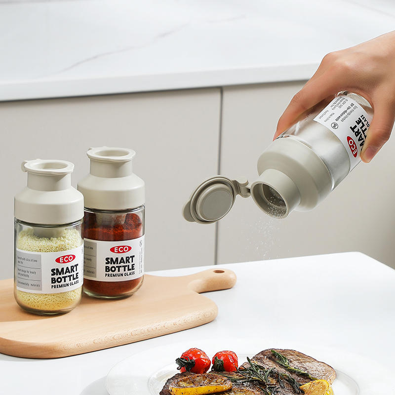 定量盐罐调料盒玻璃密封防潮调味