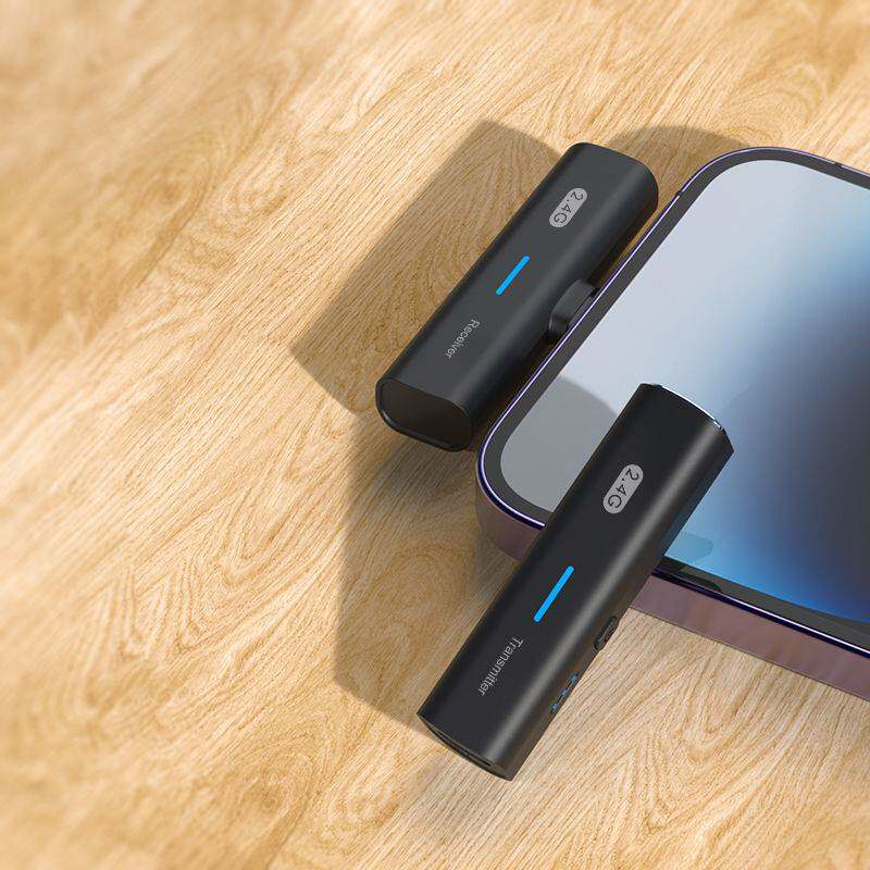 4g无线领夹麦克风手机视频收录音降噪一拖二小话筒