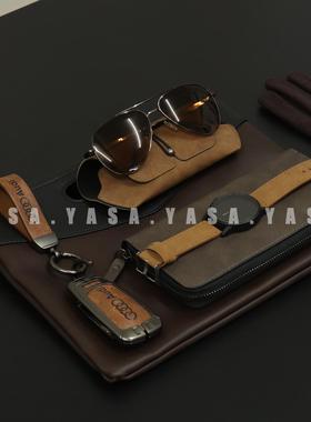 YASA【玄关组合】样板房入户柜门厅意式钥匙墨镜男士手拿包信封包