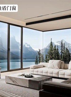 维盾海川85超白LowE三层玻璃窗4SG暖边条 断桥铝门窗系统窗定制