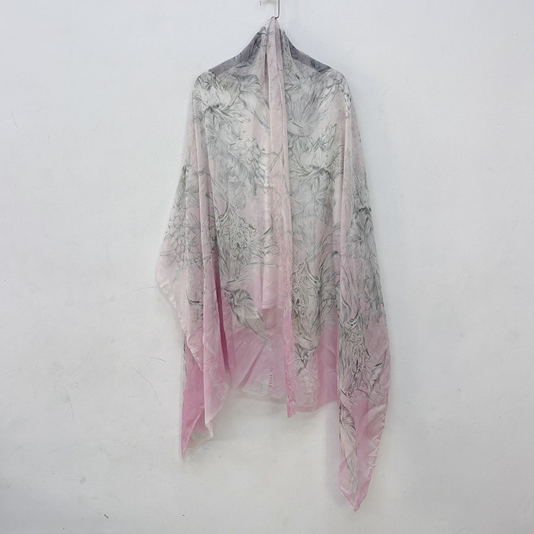 多色入 2件包邮 外贸严重瑕疵真丝围巾 桑蚕丝丝巾披肩女秋冬3