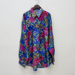 真丝桑蚕丝休闲上衣睡衣A 明显重瑕疵处理特价 包邮 2件