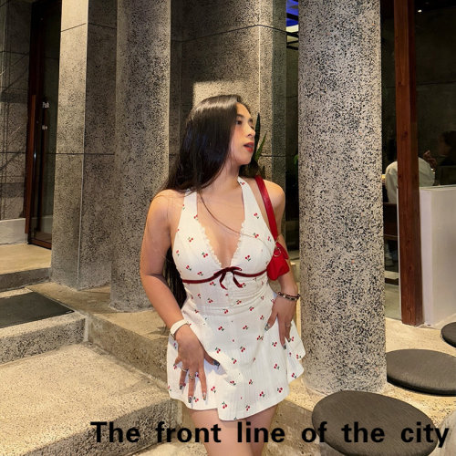 Strappysatinsexybodycondress桃