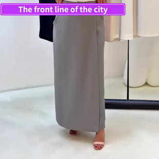 Fashion 裙 Sexy Strap Women夏时尚 优雅松紧腰裤 for Split Dress