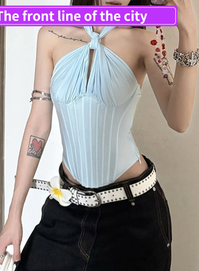 Sexy slim lace party mini dress欧美独立站夏季新款时尚纯色挂