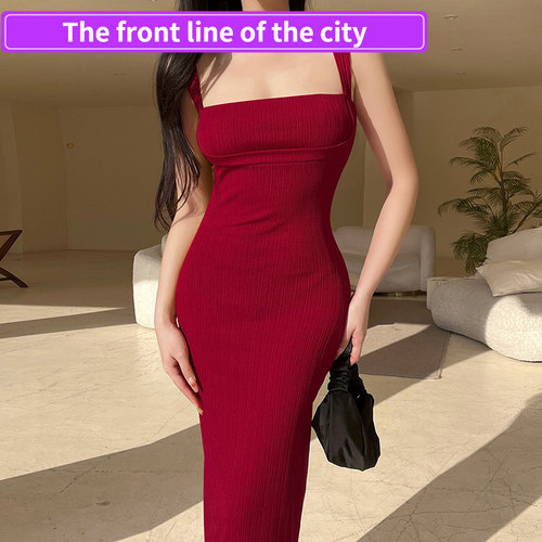 Sexyslimlacepartyminidress秋季