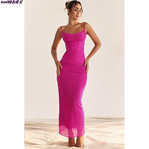 Nightclub slim lace short long sleeved knitted dress欧美风20
