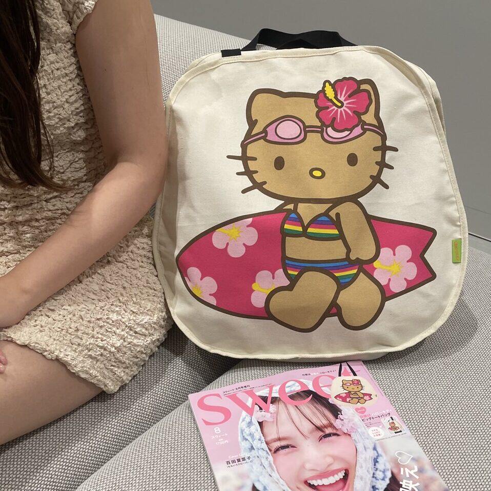 宝岛社限定helloKitty帆布袋潮