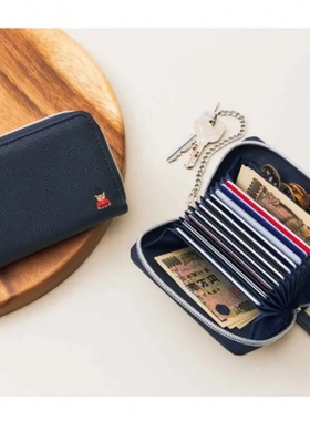 樱子购Monmax杂志Buckingham bear联名款卡通小熊多功能钱包卡包