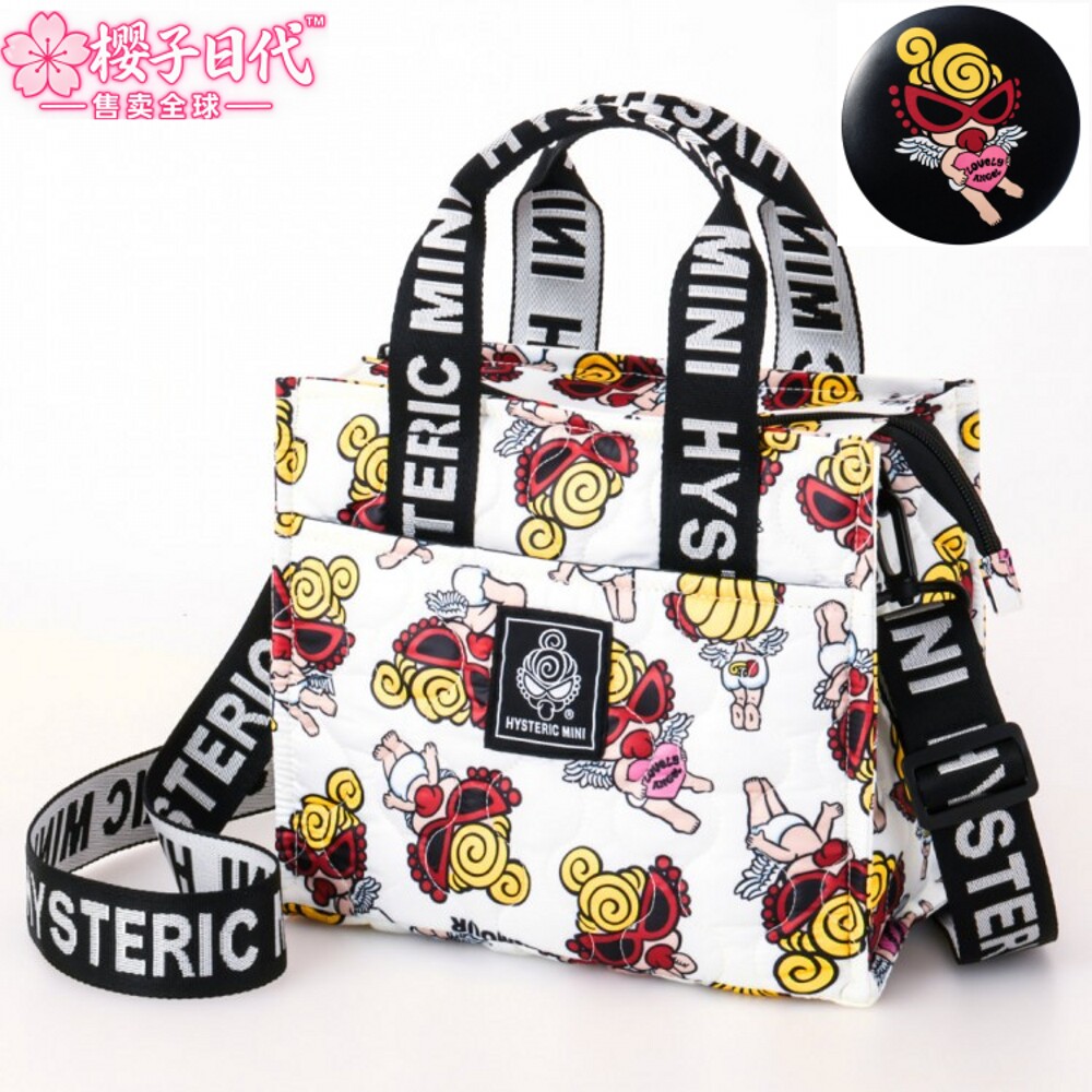 HYSTERICMINI卡通印花斜挎包