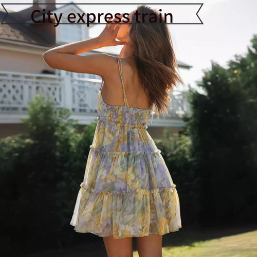 StrapV-necklongbubblesexydress