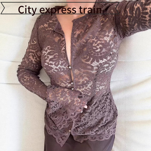 Lacesexysatincamisoletop欲字领