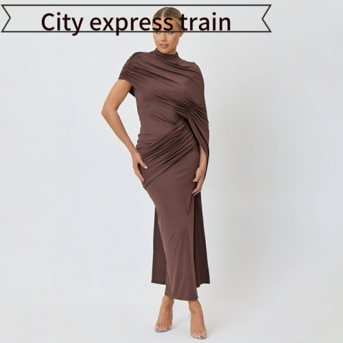 SexyV-neckstrapslimsatindress