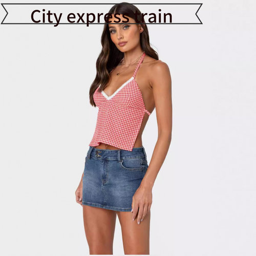 Printedlinencasualdressshirtca