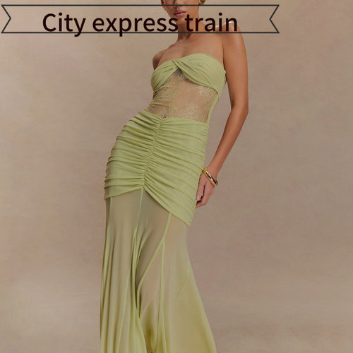 SexyV-neckstrapslimsatindress