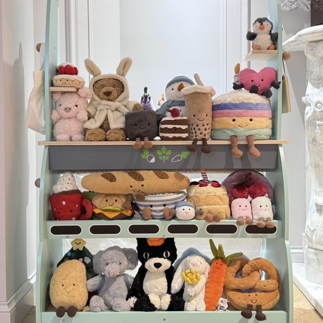 jc小动物系列玩偶蛋糕食物情人节礼物可爱毛绒玩具