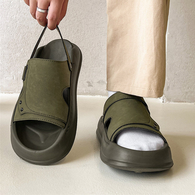 【商场同款】男士凉鞋外穿2026新款高端凉拖鞋两用开车男鞋夏季软
