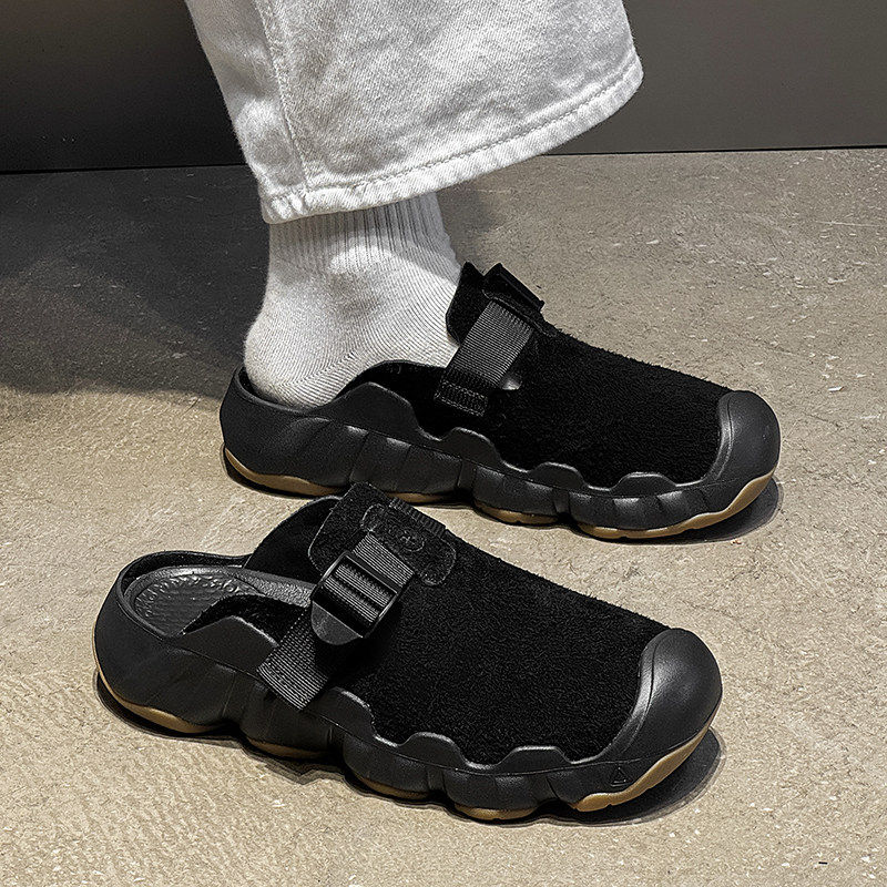 【商场同款】2026新款拖鞋男士外穿潮牌高端包头凉拖鞋耐磨男鞋时