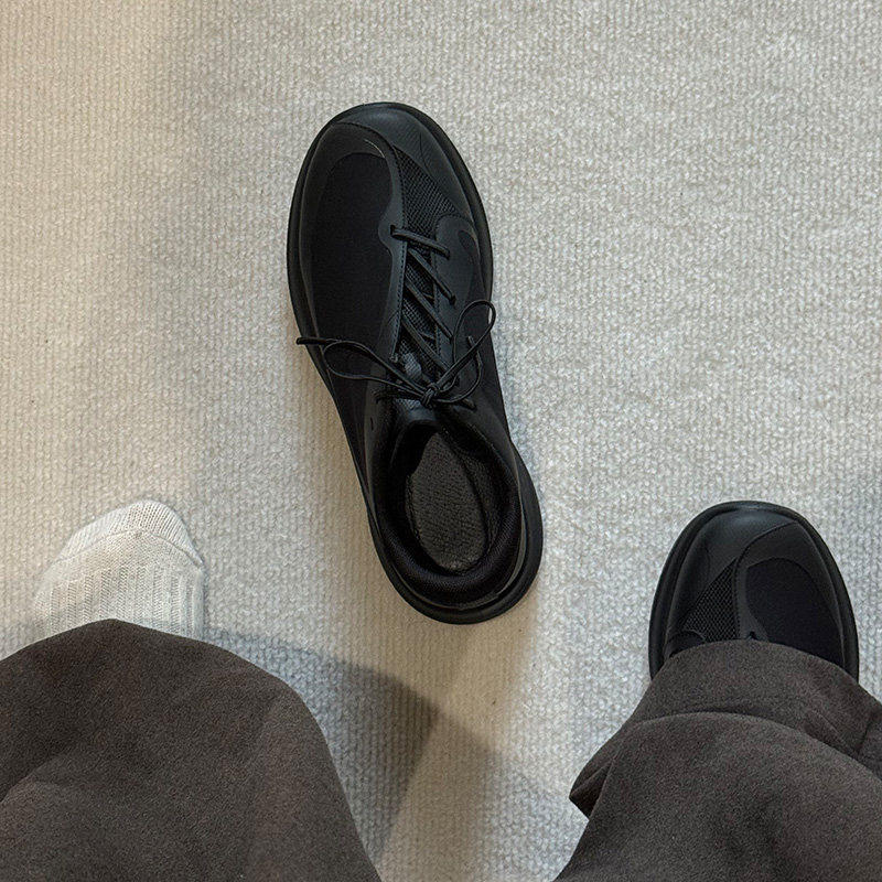 【商场同款】黑色网鞋男款运动鞋2025新款夏季透气户外徒步登山鞋,流行男鞋,网面鞋,淘宝优惠券,粉丝福利购,淘宝优惠卷