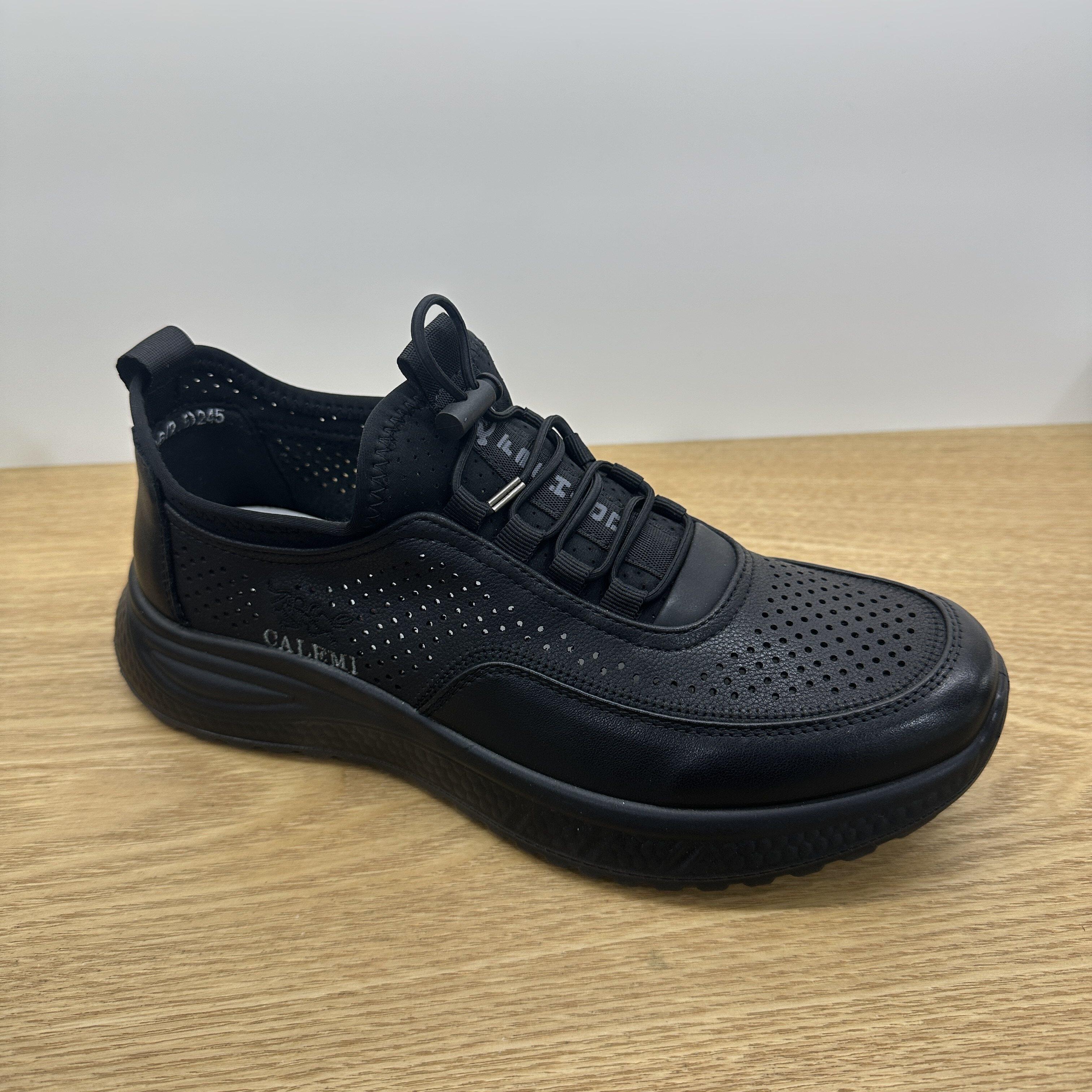 【商场同款】2025新款夏季真皮软底镂空透气男凉鞋户外休闲鞋软底