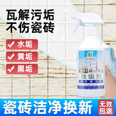 盾王除垢王厕所瓷砖清洁剂草酸强力去污浴室地板卫生间地砖清洗剂