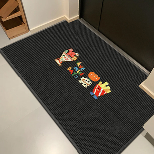 入户门口专用地垫2025新款 卡通高级感玄关防滑耐脏免洗脚垫可裁剪
