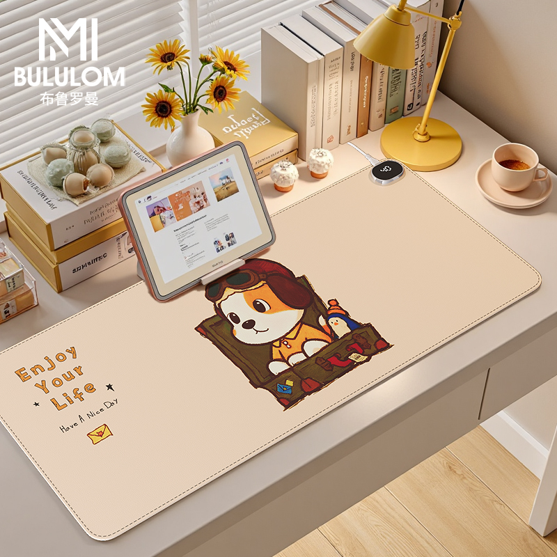 超大加热鼠标垫办公室暖桌垫