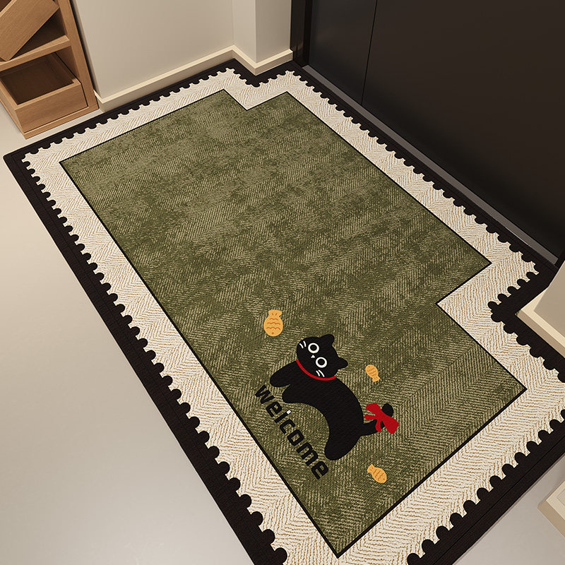 卡通入户门地垫玄关门口高级